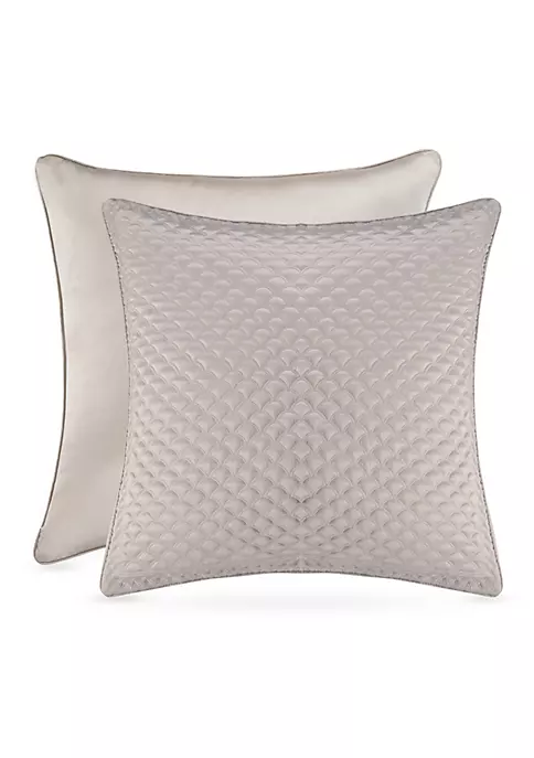 Hot Sale ✔️ J Queen New York Zilara Quilted Euro Sham 🛒 -J Queen Shop Belk 1004