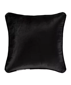 Budget 🔔 J Queen New York Windham Black 18 Inch Square Embellished Decorative Throw Pillow 🎉 -J Queen Shop Belk 1074