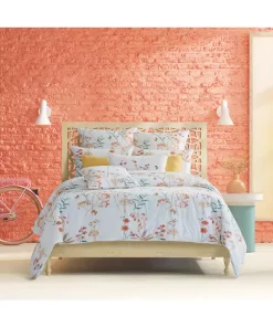 Deals 👏 J by J Queen New York Bridget Coral Euro Sham ❤️ -J Queen Shop Belk 1085