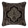 Buy 💯 J Queen New York Windham Black 20 Inch Square Decorative Throw Pillow ⭐ -J Queen Shop Belk 1099