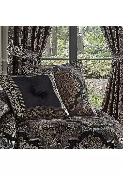 Buy 💯 J Queen New York Windham Black 20 Inch Square Decorative Throw Pillow ⭐ 4 Buy 💯 J Queen New York Windham Black 20 Inch Square Decorative Throw Pillow ⭐ - Image 2