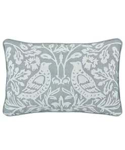 New 🔥 J Queen New York Blue Garden Boudoir Decorative Throw Pillow 🎁 -J Queen Shop Belk 1138