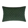 Best Sale 😍 J Queen New York Grandeur - Evergreen Quilted Boudoir Decorative Throw Pillow 🔥 -J Queen Shop Belk 1203