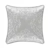 Budget 👍 J Queen New York Tabitha 18" Square Decorative Throw Pillow 🎉 -J Queen Shop Belk 1231