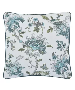 Top 10 ✨ J Queen New York Rosanna 20" Square Decorative Throw Pillow 🌟 -J Queen Shop Belk 1254