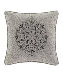 Flash Sale 🛒 J Queen New York Tiana 18" Square Embellished Decorative Throw Pillow 👏 -J Queen Shop Belk 1260