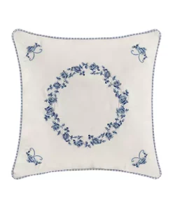 Hot Sale 🎉 J Queen New York Rialto 16" Square Decorative Throw Pillow 🌟