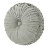New 👍 J Queen New York Sovana Tufted Round Decorative Throw Pillow 😀 -J Queen Shop Belk 1278