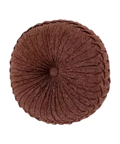 Outlet 💯 J Queen New York Harvest Moon Tufted Round Decorative Throw Pillow 🤩 -J Queen Shop Belk 1282
