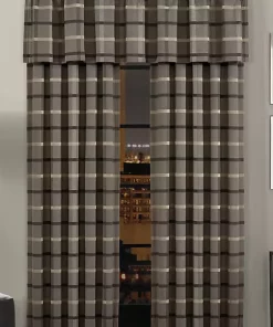 New ✔️ J Queen New York Sutton Graphite 84 in Panel Pair ✔️ -J Queen Shop Belk 1332