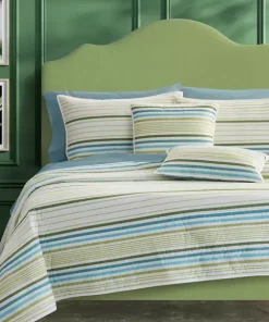 Outlet 😀 J by J Queen New York Roxanne Surf Teal Quilt ❤️ -J Queen Shop Belk 1364