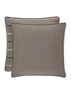 Deals ✔️ J Queen New York Sutton Graphite Euro Sham 👍 -J Queen Shop Belk 1407