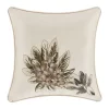 Flash Sale ⌛ J Queen New York Palm Beach Ivory 20 Inch Square Decorative Throw Pillow 🥰 -J Queen Shop Belk 1422
