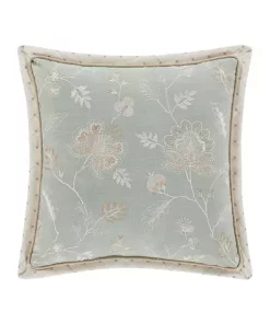 Promo 🧨 J Queen New York Garden View Spa 18 Inch Square Decorative Throw Pillow 👍