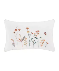 Discount 🔥 J by J Queen New York Bridget Coral Boudoir Decorative Throw Pillow ⭐ -J Queen Shop Belk 1482