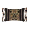 Discount 😍 J Queen New York Toscano Black Boudoir Decorative Throw Pillow 💯 -J Queen Shop Belk 150