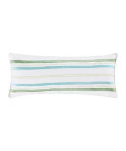 Coupon 😉 J by J Queen New York Roxanne Surf Teal Lumbar Decorative Throw Pillow ✔️ -J Queen Shop Belk 1540