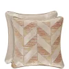 Best Sale 😀 J Queen New York Sunrise Coral 18x18 Square Pillow ⌛ -J Queen Shop Belk 1585