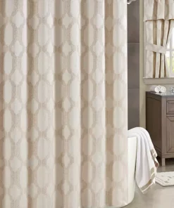 Cheap ⌛ J Queen New York Soho Champagne Shower Curtain 😍 -J Queen Shop Belk 159