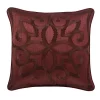 Promo 😉 J Queen New York Chianti 18" Square Embellished Decorative Throw Pillow ❤️ -J Queen Shop Belk 1624