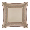 Budget 👏 J Queen New York Juliette Beige 20 Inch Square Decorative Throw Pillow 🎉 -J Queen Shop Belk 166