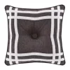 Budget 👏 J Queen New York Flint Charcoal 18 Inch Square Decorative Throw Pillow 💯 -J Queen Shop Belk 1759