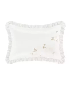 Best Pirce 🎁 J Queen New York Spring Garden Boudoir Embellished Decorative Throw Pillow ⌛ -J Queen Shop Belk 1794