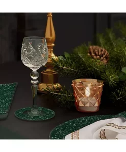 Budget 😉 J Queen New York Sparkle Coasters 4Pc. Set 💯 -J Queen Shop Belk 1837