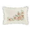 New ✨ J Queen New York Estelle - Coral Boudoir Decorative Throw Pillow 🌟