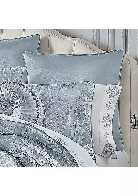 Best Sale ❤️ J Queen New York Malita Powder Blue Euro Sham ⌛ 4 Best Sale ❤️ J Queen New York Malita Powder Blue Euro Sham ⌛ - Image 2