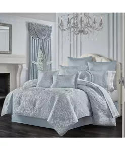 Best Sale ❤️ J Queen New York Malita Powder Blue Euro Sham ⌛ 8 Best Sale ❤️ J Queen New York Malita Powder Blue Euro Sham ⌛ -J Queen Shop Belk 192