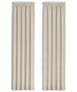 Discount 😉 J Queen New York Garden View Ivory 84 Inch Window Panel Pair 💯 -J Queen Shop Belk 232