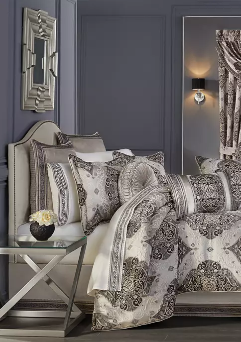 Best Sale ❤️ J Queen New York 4 Piece Vera Comforter Set ✔️ 3 Best Sale ❤️ J Queen New York 4 Piece Vera Comforter Set ✔️