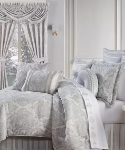 Brand new 🎉 J Queen New York Iceland Powder Blue 4 Piece Comforter Set 🤩 -J Queen Shop Belk 259