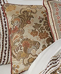 Brand new 👏 J Queen New York 4 Piece Juliette Terracotta California King Comforter Set 👍 -J Queen Shop Belk 27