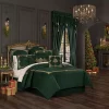 Wholesale 😍 J Queen New York Noelle - Evergreen Duvet Cover 3Pc. Set ✨ -J Queen Shop Belk 294