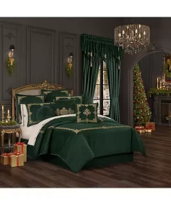 Wholesale 😍 J Queen New York Noelle - Evergreen Duvet Cover 3Pc. Set ✨ -J Queen Shop Belk 296