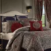 Buy 😀 J Queen New York Taormina Red 4 Piece Comforter Set 🎉 -J Queen Shop Belk 33