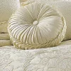 Cheapest 🤩 J by J Queen New York Marquis Tufted Round Pillow 15-in. x 4-in. 👏 -J Queen Shop Belk 337