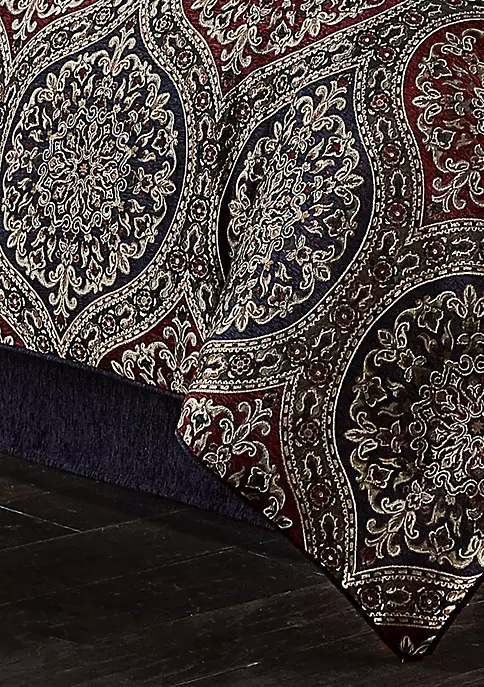 Buy ๐ J Queen New York Taormina Red 4 Piece Comforter Set ๐ 4 Buy ๐ J Queen New York Taormina Red 4 Piece Comforter Set ๐ - Image 2