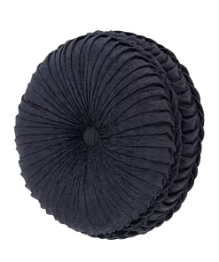 Best Sale 😀 J Queen New York Luciana Tufted Round Decorative Throw Pillow 🌟 -J Queen Shop Belk 386
