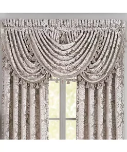 Budget 🥰 J Queen New York Bel Air Sand Waterfall Valance 👍 -J Queen Shop Belk 454