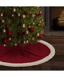 Flash Sale 🛒 J Queen New York Casey Sherpa - Tree 👗 Skirt Quilted 🎅 Christmas Tree 👗 Skirt 🎁 -J Queen Shop Belk 499