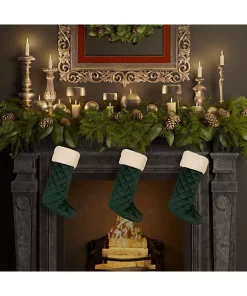 Coupon 👏 J Queen New York Casey Sherpa - Stocking Quilted 🎅 Christmas Stocking 💯