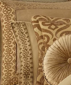 Best Sale 💯 J Queen New York Sicily Gold Euro Sham 😉 -J Queen Shop Belk 663
