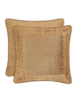 Best Sale 💯 J Queen New York Sicily Gold Euro Sham 😉 -J Queen Shop Belk 664