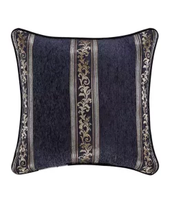 Promo 🤩 J Queen New York Middlebury Indigo 20 Inch Square Decorative Throw Pillow ⭐ -J Queen Shop Belk 672