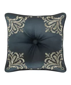 Budget 😉 J Queen New York Carina 18" Square Decorative Throw Pillow 🤩 -J Queen Shop Belk 679
