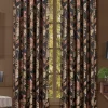Wholesale 🤩 J Queen New York Martinique Black 84 Inch Window Panel Pair 🎁 -J Queen Shop Belk 737