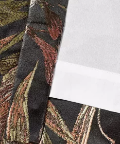 Wholesale 🤩 J Queen New York Martinique Black 84 Inch Window Panel Pair 🎁 -J Queen Shop Belk 739